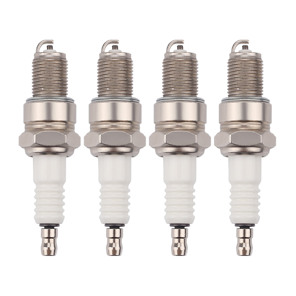 Hipa BPR4ES Standard Spark Plugs compatible with NGK 6578 7222 Yamaha 94702-00819 94703-00331 Snowmobile Motorcycle Lawn Mower Tractor Trimmer