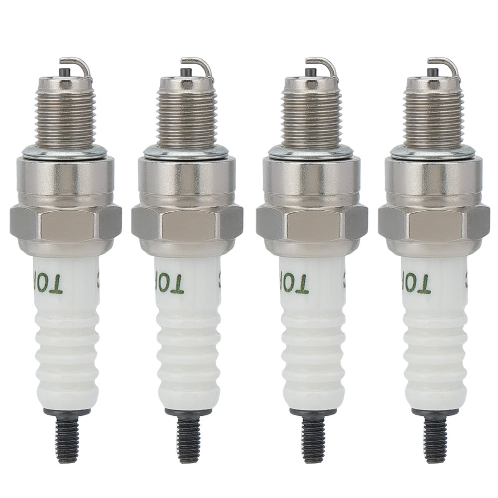 Hipa CR6HSA Standard Spark Plug Replaces for 2983 CR6HSA 3228 C6HSA Kawasaki LX110 KLX110L KLX110R Z125 Motorcycle