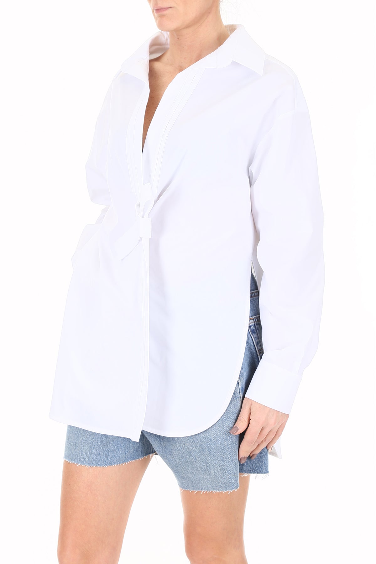 Alberta ferretti knot shirt