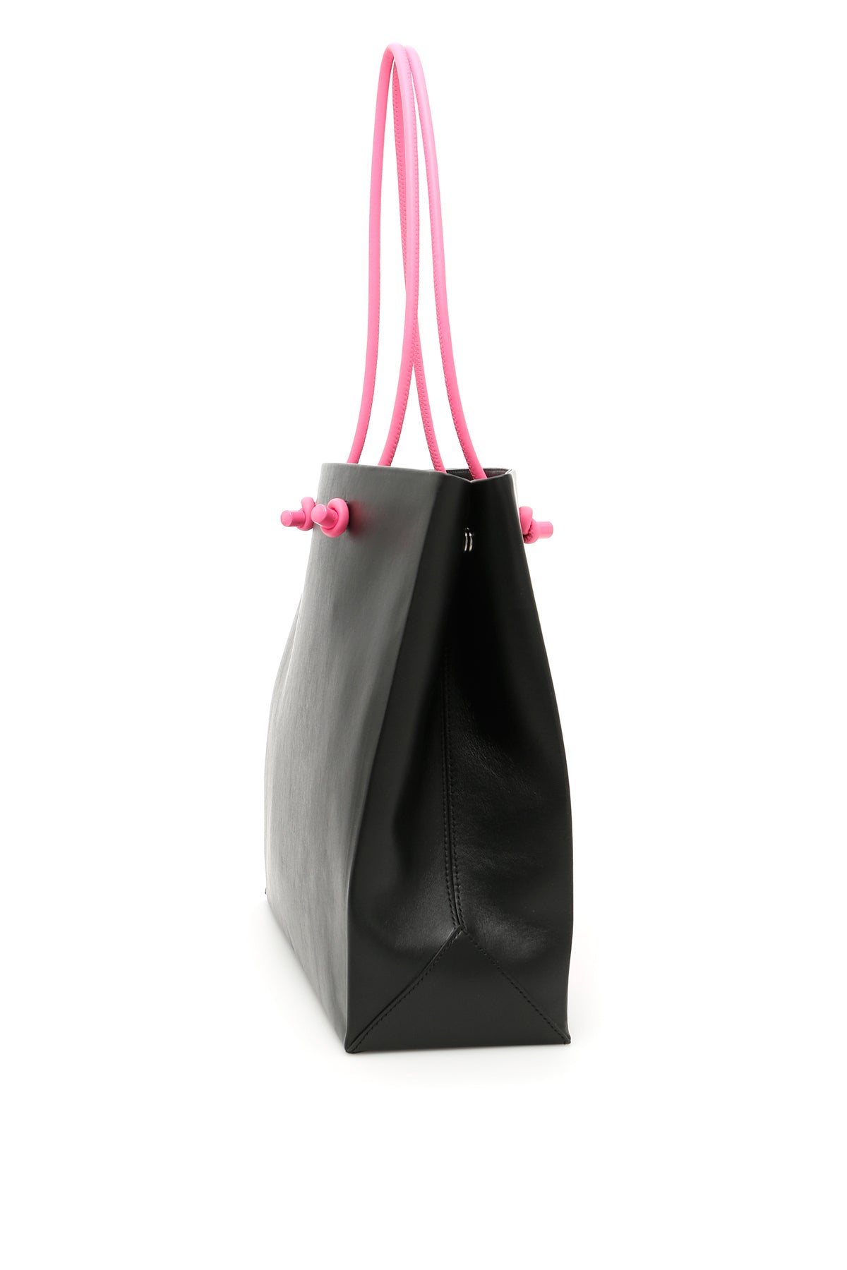 Alberta ferretti leather friday shopping bag