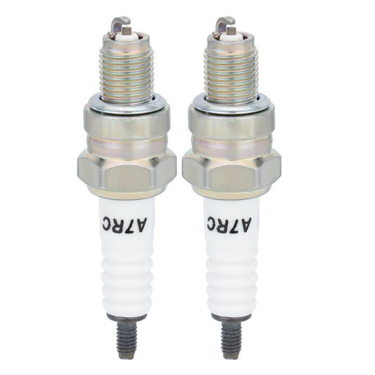 Hipa Sprk Plugs Compatible With A7TC CR7HSA 98056-57718 PRZ9HC RZ96C for GY6 50cc-150cc 139QMB 154QMI ATV Scooter Motorcycle