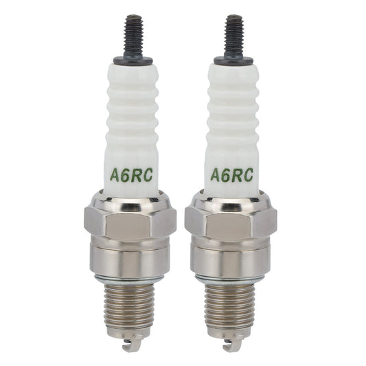 Hipa CR6HSA Standard Spark Plug Replaces for 2983 CR6HSA 3228 C6HSA Kawasaki LX110 KLX110L KLX110R Z125 Motorcycle