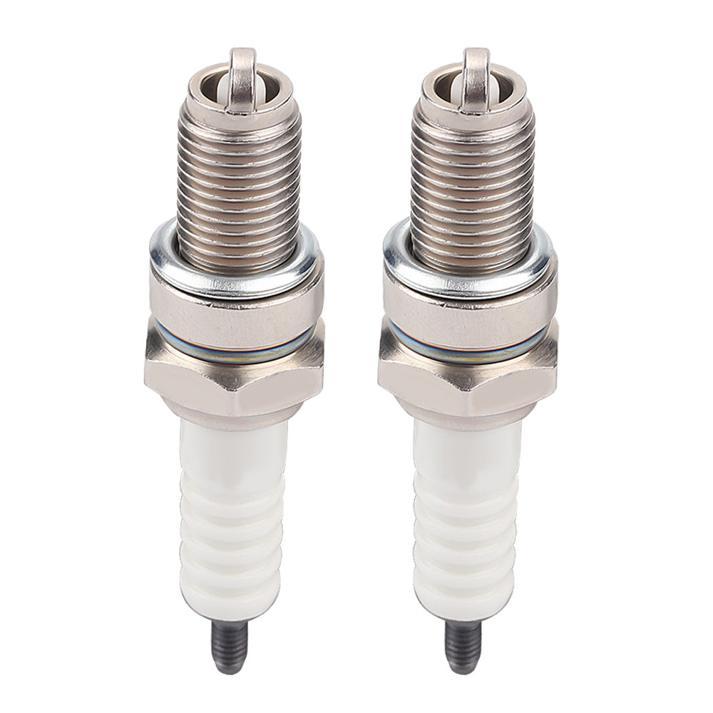 Hipa Spark Plug for Honda CG125 CF250 Scooter ATV Motorcycle Compatible with D8TC D8EA DR8EA