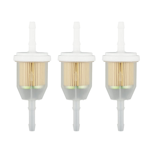 Hipa AM116304 Fuel Filter Fits 1/4" & 5/16" Fuel Line for LA105 LA110 LA115 LA120 LA125 #25 050 22-S 71-5960 120-436 GY20709 149-2206-01 Lawn Tractor