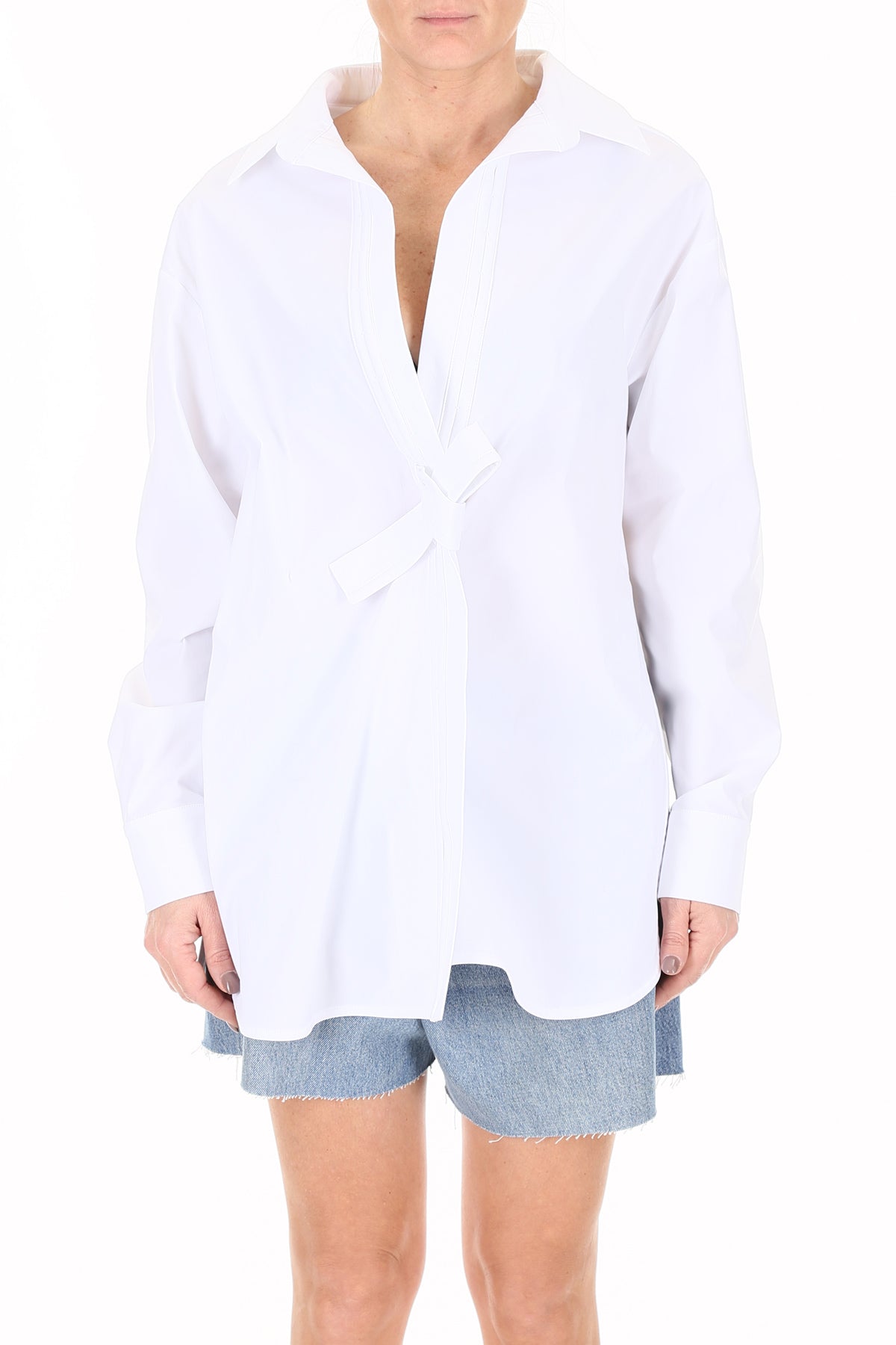 Alberta ferretti knot shirt