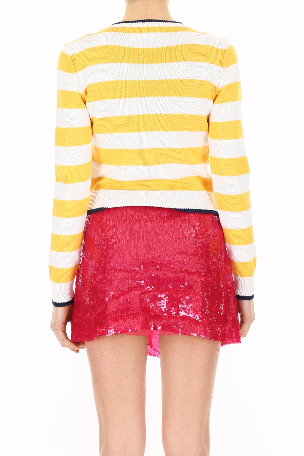 Alberta ferretti today intarsia pull