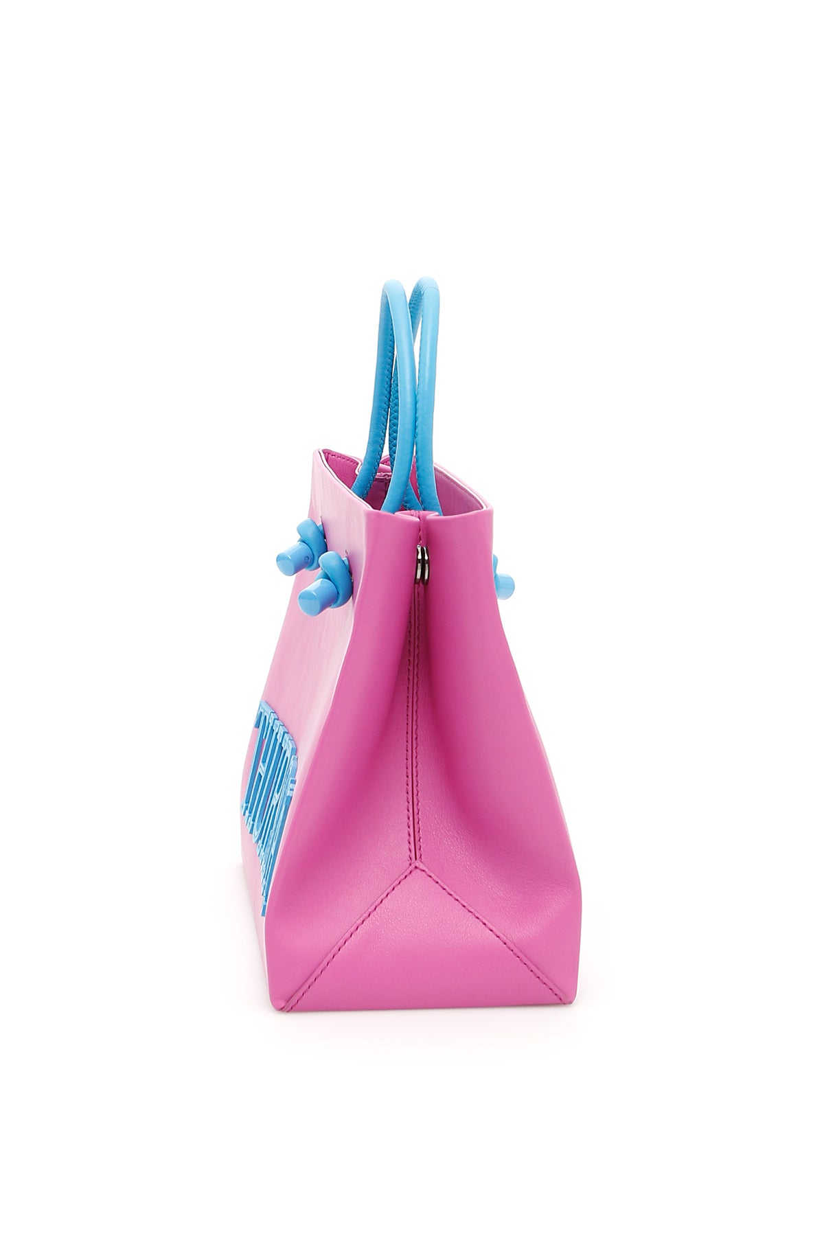 Alberta ferretti leather thursday shopping bag
