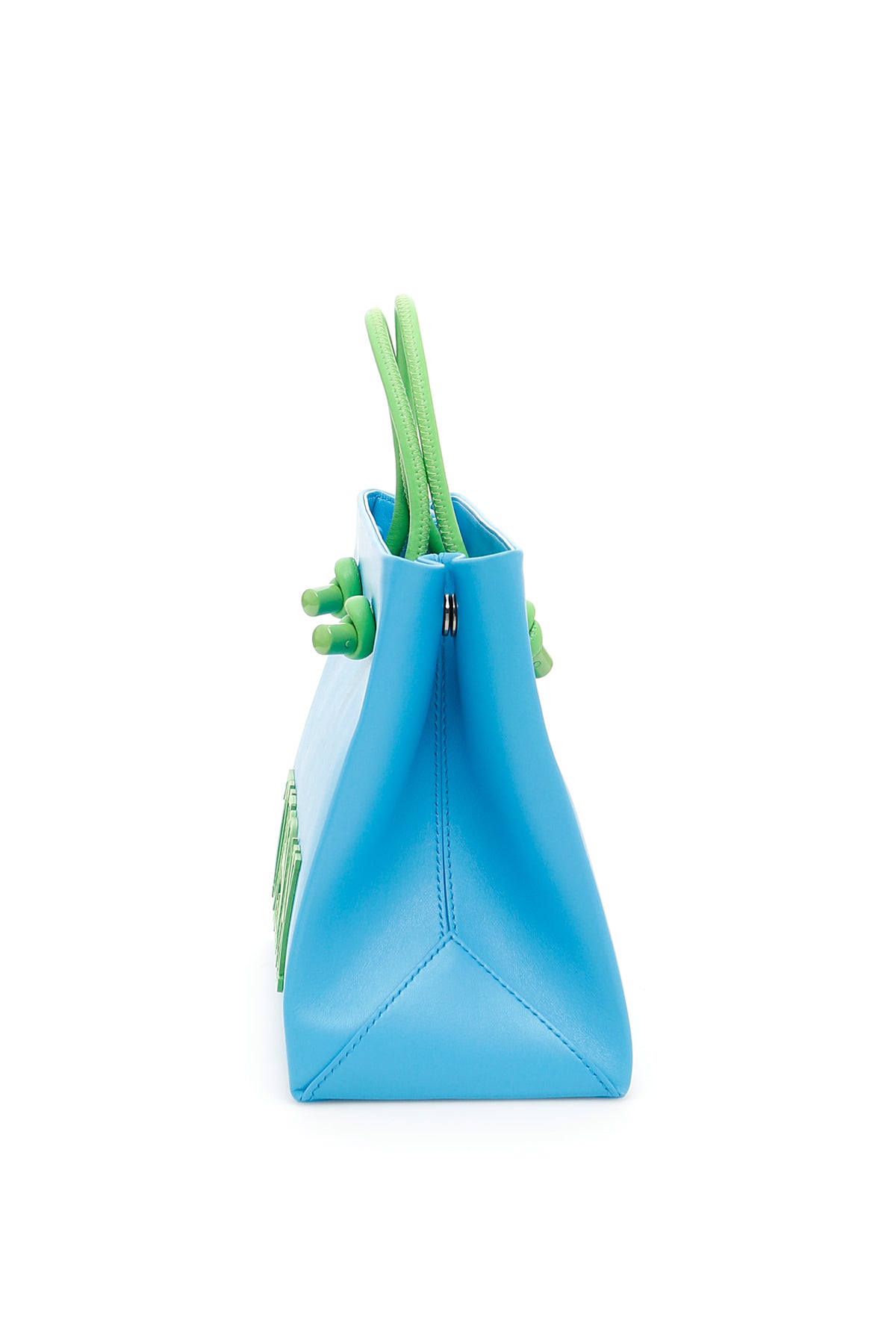 Alberta ferretti tuesday leather shopping bag