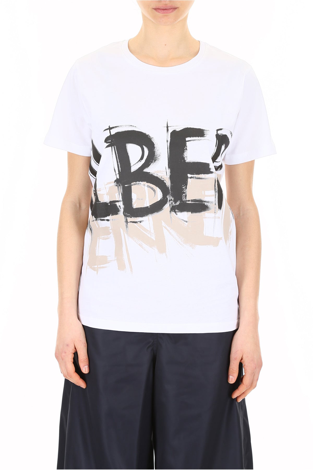 Alberta ferretti logo print t-shirt